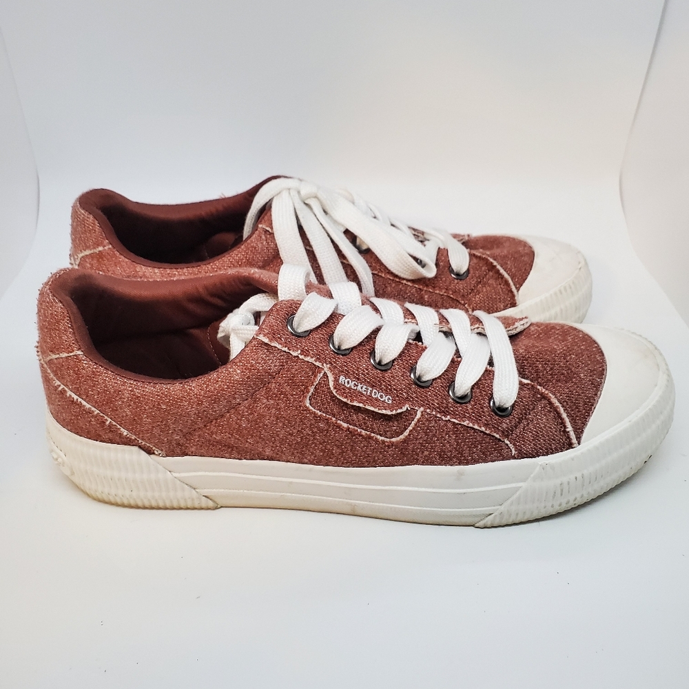 Rocket Dogs Cheery Jersey brick red sneaker